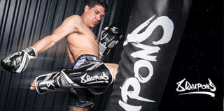 Shorts de kick-thai 8 Weapons Shift Cyber