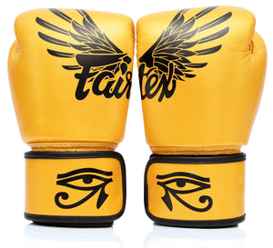 Gants de Muay Thai Fairtex BGV1 Falcon Doré