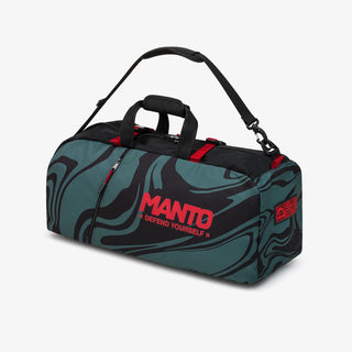 Borsone Zaino Manto Grid Verde-Combat Arena