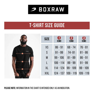 T-shirt Boxraw Sparring Club Oversize Noir