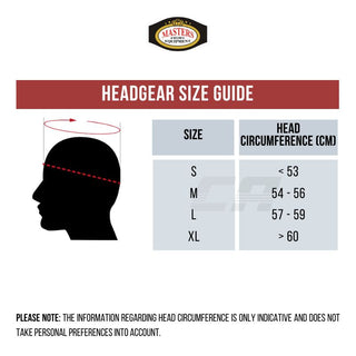 Casque Masters WAKO Bleu