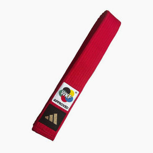 Ceinture Adidas Kata WKF Rouge