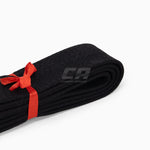 Ceinture noire Arawaza coton 44 mm