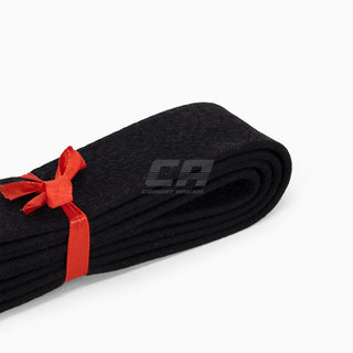 Ceinture noire Arawaza coton 44 mm