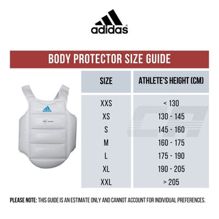 Gilet de protection Karaté Débutants U14 Adidas WKF