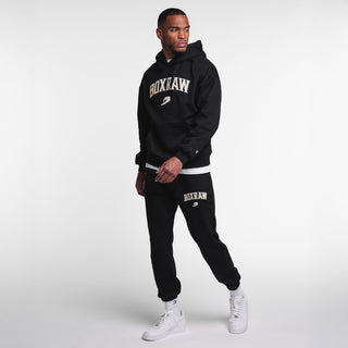 Felpa Boxraw East Street con cappuccio Nero-Combat Arena