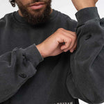 Felpa Boxraw Sparring Club Oversize Nero-Combat Arena