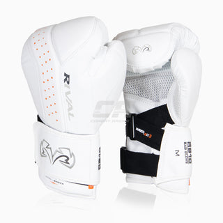 Gants de sac Rival RB10 Intelli-Shock Blanc
