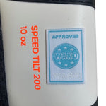 Gants de boxe Adidas Speed Tilt 200 WAKO 10 Oz Blanc-noir-rouge