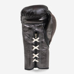 Guantoni Di Nardo con lacci 16 Oz Marrone-argento-Combat Arena