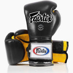 Gants de boxe Fairtex Mexican Style BGV9 Noir-jaune