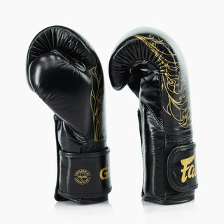 Gants de boxe Fairtex x Glory BGVG3 Noir-or