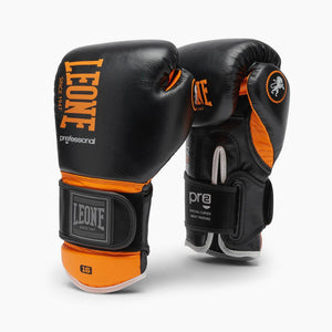 Gants de boxe Leone Professional 2 GN115C Orange 16 Oz