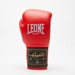 Guantoni Leone Sport Orlando Classico con lacci Rosso-Combat Arena