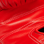 Guantoni Leone Sport Orlando Classico con velcro Rosso-Combat Arena