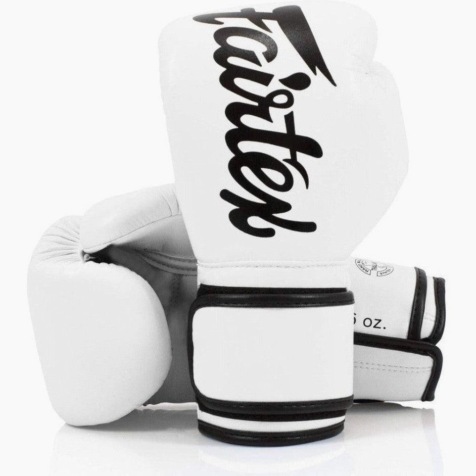 Fairtex Gants D’Entraînement Pro Leather Laced Style Mexicain - Muay Thai Et Boxing