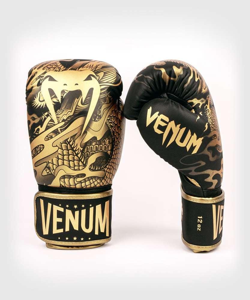 Gants de boxe Venum Vol du dragon Noir-bronze 