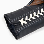 Gants de boxe Di Nardo avec lacets Marron Noir 10 Oz