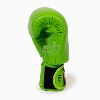 Gants de Muay Thai Twins Special BGVL3 Citron vert