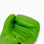 Gants de Muay Thai Twins Special BGVL3 Citron vert