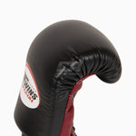 Gants de Muay Thai Twins Special BGVL3 Noir-bordeaux