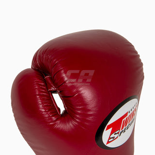 Gants de Muay Thai Twins Special BGVL3 Vin Rouge