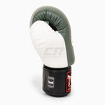 Gants de Muay Thai Twins Special BGVL4 Noir-vert-blanc
