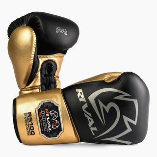 Gants de boxe Rival Sparring Professionnel RS100 avec lacets