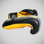 Gants de Muay Thai Fairtex Super Sparring BGV18 Noir-or