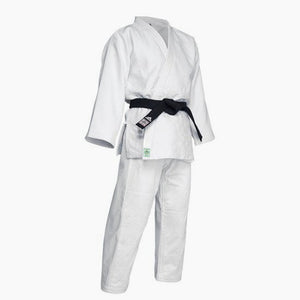 Judogi blanc Adidas J730 Champion III IJF sans bandes