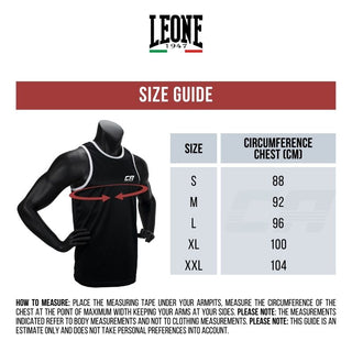 Débardeur de boxe Leone DNA AB228