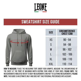 Gilet Leone Extrema Logo avec capuche ABX110