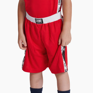 Shorts enfant boxe enfant Leone Iconic AB232J