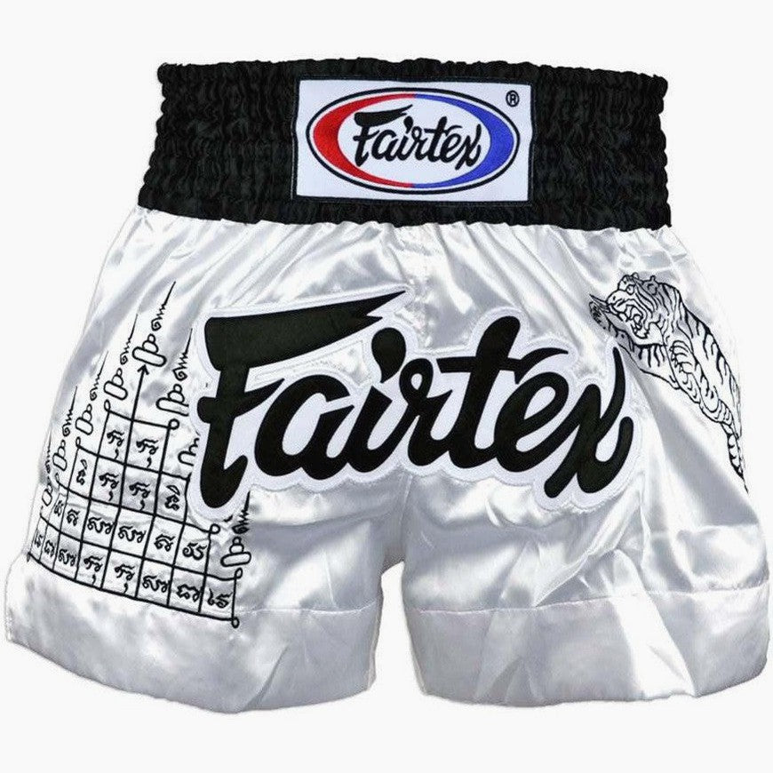 Short De Combat Fairtex BS1714 - Muay Thai, MMA, Coupe Fine, Couleur Rose Choquant