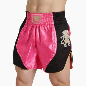Pantaloncini kick-thai Leone Classic AB881 Rosa-Combat Arena