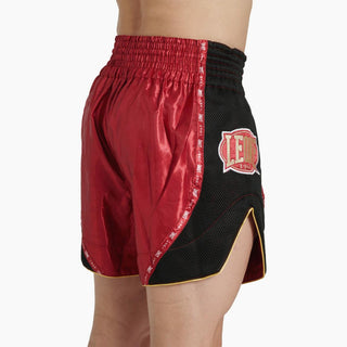 Pantaloncini kick-thai Leone Classic AB881 Rosso-Combat Arena