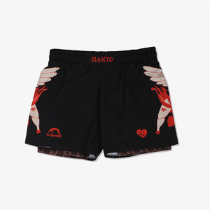 Shorts de MMA Manto Tuff Luv noir