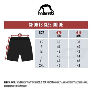 Shorts de MMA Manto Debza Noir