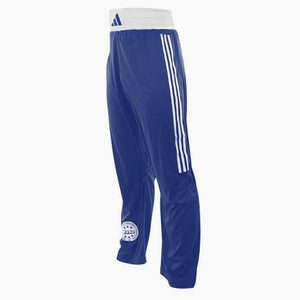 Pantalons Kickboxing WAKO Adidas Bleu