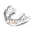 Protège-dents Opro Gold Self-Fit Appareils pour appareil dentaire