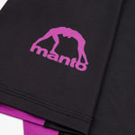 Rashguard Manto Ranked 25 maniche corte Viola-Combat Arena