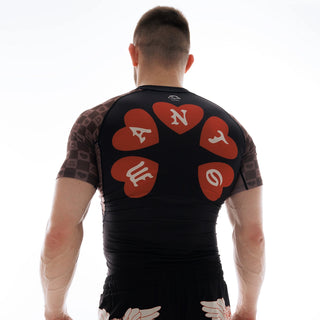 Rashguard Manto Tuff Luv manches courtes noir