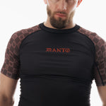 Rashguard Manto Tuff Luv manches courtes noir