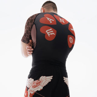 Rashguard Manto Tuff Luv manches courtes noir