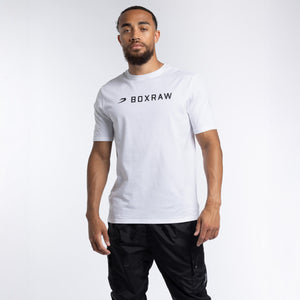T-shirt Boxraw A.B.C. Bianco-Combat Arena