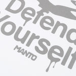 T-shirt Manto Drip blanc