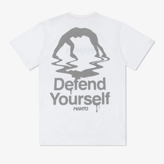 T-shirt Manto Drip blanc