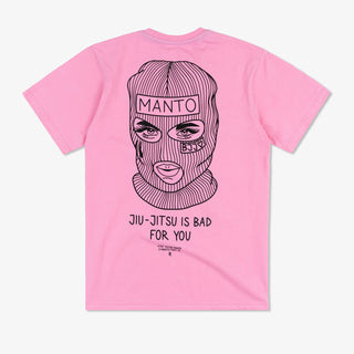 T-shirt Manto x KTOF Balaclava Rosa-Combat Arena