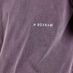 T-shirt Boxraw Sparring Club Oversize Marron