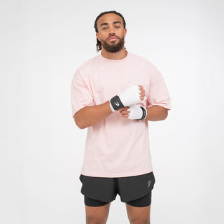 T-shirt Boxraw We Don't Play Boxing Oversize Rosa-Combat Arena
